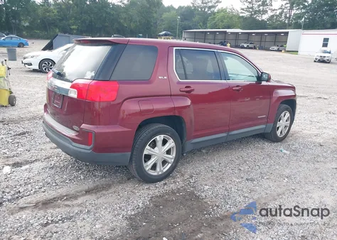 2017 GMC Terrain Sle-1 from USA, damaged, VIN 2GKALMEK3H6124185